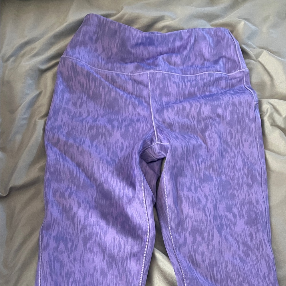 Purple womens Leggings